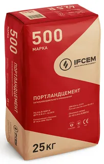 Цемент Івано-Франківськ ПЦ ІІ/А-В-500Р-Н (CEM II/A-LL 42,5 R) 25 кг