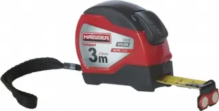 Рулетка 3м*19мм прогумов. корп.магніт Haisser Compact 22018