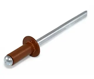 Заклепки 50 шт 4*10  Ral 8017   Blind riverts коричневий