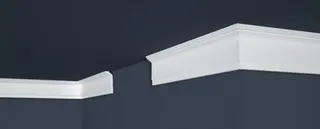 Плінтус полістірольний Marbet E-32 (28*51*2м) (90 шт уп.)