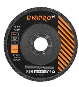 Коло пелюст.торцеве Kona/Vita / Дніпро-М  125*22.2 P120
