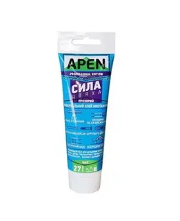 Клей APEN універс. "Сила цвяха" акрил білий 100мл