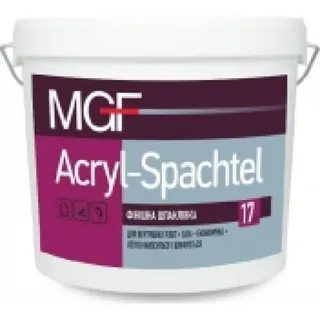 Шпаклівка MGF Acryl-Spachtel 17 кг