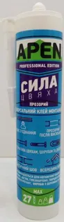 Клей APEN каучуковий багатоцільовий "Екстра сила" безбарвний 280мл