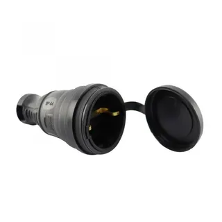 Розетка переносна 3/3 16А каучук AY-KA  IP44 )