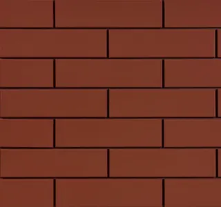 Плитка фасад Червона(ROT) гладка 245х65х6,5мм Церрад(Польща)  32шт.-0,50м.кв.