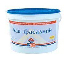 Лак Ірком ІР-15 фасадний (шовковисто-матовий) прозорий 3л