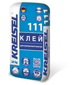 Kreisel 111 Клей для плитки 25 кг NEW для зовнішніх робіт