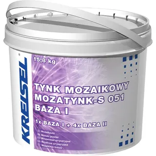 Штукатурка мозаічна MOZATINK -S Baza1 051,вяжуче  (відро 4кг)
