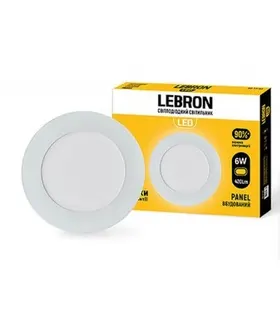 Світильник Lebron LED L-FDL-S-1041, 10W 900Lm, 4100K, вбудований