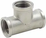 Трійник хром SD Forte ВВВ 1/2''
