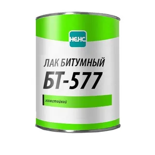 Лак БТ-577 бітумний 590г/0,8л ЗАПХ