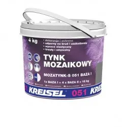 Штукатурка мозаічна KREISEL MOZATINK-DDDD+ 051 MIKA слюда чорна