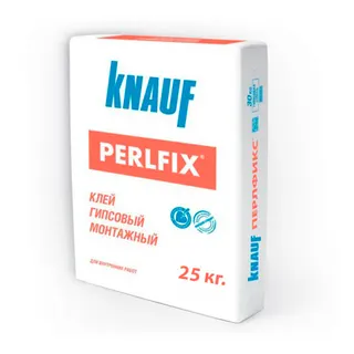 Клей для монтажу ГКЛ Perlfix Knauf 25кг 