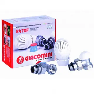 Комплект термостатичний Giacomini R470F 1/2" кутовий