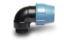 Коліно ПВХ Unidelta РЗ 32*3/4"