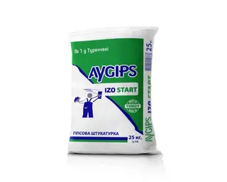 Шпаклівка Elite Gips Izo Start 25 кг Туреччина (60/уп)
