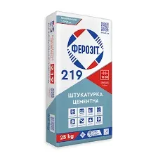 Штукатурка цементна Ферозіт 219 /25 кг./