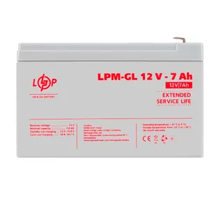 Акумуляторна батарея LPМ-GL12- 7АН типу  GEL