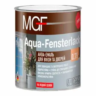 MGF Акваемаль для вікон та дверей Agua-Fensterlack 0.75л