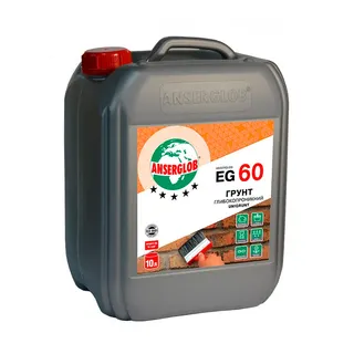 Anserglob EG-60 Грунтівка глибокопроникна 10л. 