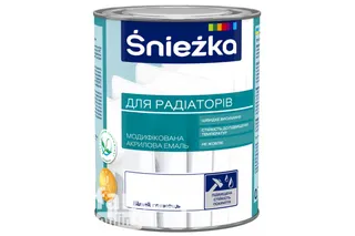 Фарба Sniezka акрилова 0,75л для радіаторів