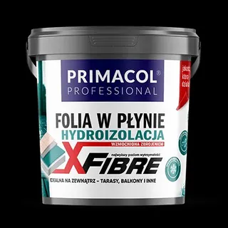 Рідка гідроізоляція X-FIBRE Прімакол Профешнл /покрівля-фунтдамент/  4,5кг