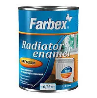Фарба Farbex акрилова для радіаторів 0,75