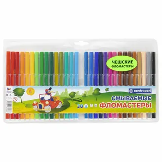 Фломастери "Centropen" на 30 кол.№7790