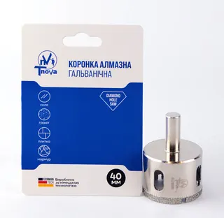 Коронка алмазна гальванічна T-Nova 40mm