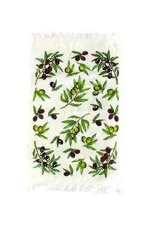 Рушник кух, 65*40 ваф оливка 