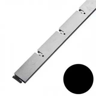 KRAFT Профіль Грильято Класичний "М" S9 x Н40 x 600яч. 100 RAL 9005