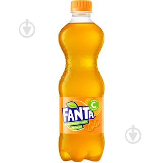 Напій безалкогольний"Fanta" апельсин 0,5 л