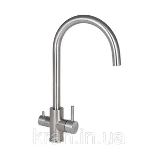 Змішувач для кухні Lidz Aria 020F Nickel 