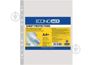 Файли А-4 Economix №31102 30мкм глянц
