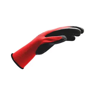 Рукавиці захисні RED LATEX GRIP, поліестер, покриття латекс, пара, р.10, RED LINE
