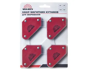 S&R Набір магнітів для зварювання міні 4шт.