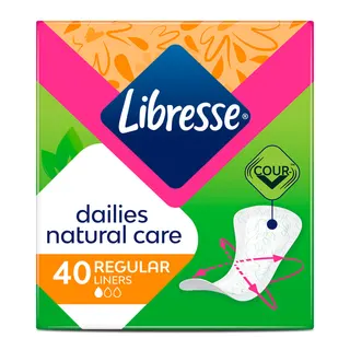 Лібрес Pantyliners Natyral Care Normal 40 шт