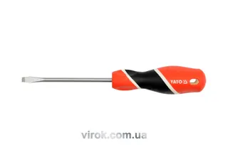 Викрутка YAYO плоский шліц 4мм L-150мм