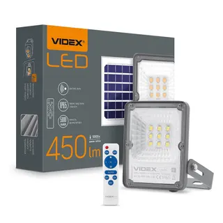 LED прожектор автономний Videx 10W 5000K 3,2V