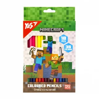 Олівці "YES" 36 кольор. 18шт