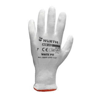 Рукавиці захисні White PU,Wurth