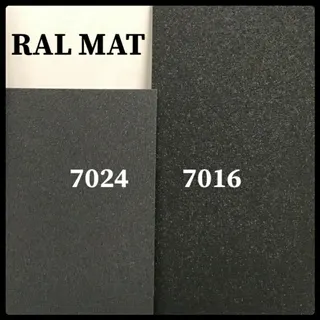 7016 сірий мат 0,45мм Лист гладкий 1,25*2,00м