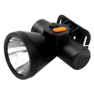 LED ліхтар налобний акумуляторний LEBRON L-HL-608, ABS, чорний, 1W, 800mAh Li-Ion