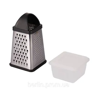 Терка с контейнером Qlux Mix, 19,5х10х5,5см
