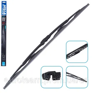 Щітка склоочисника каркасна VITOL EXO 24" (600 мм)