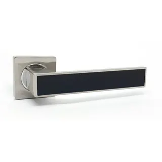 Ручка дверна на розетці KEDR R08.0810-SN/CP/BLACK