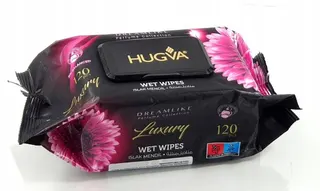 Хугва серветки вологі 120шт.Luxury Dream like HUGVA