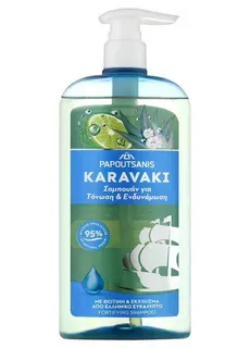 Karavaki шампунь Зміцнення та живлення 600мл