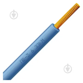 Провід ПВ-3 6 синій Запоріжжя